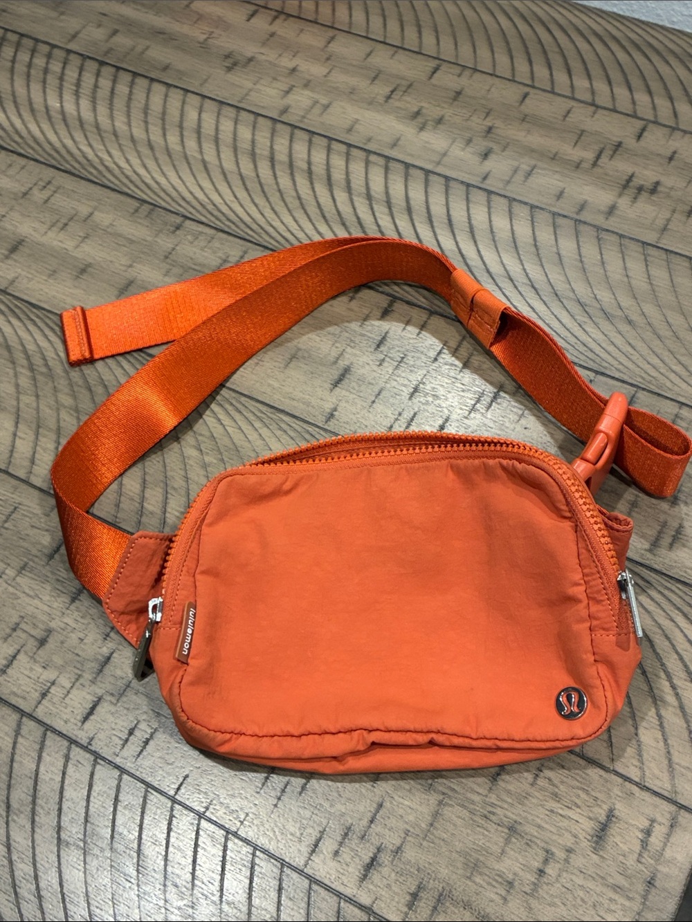 lululemon athletica Orange Mini Belt Bag
